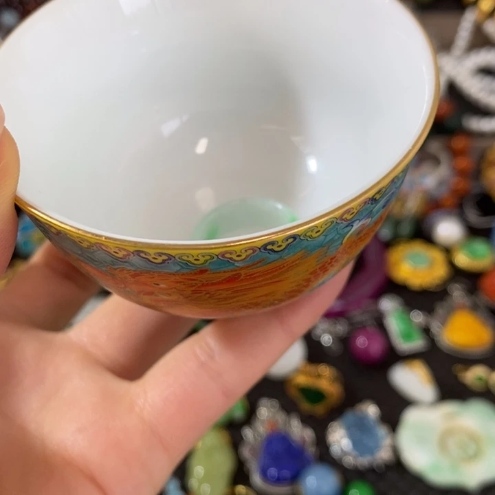 郭***聪杯瓷器杯子漂亮漂亮