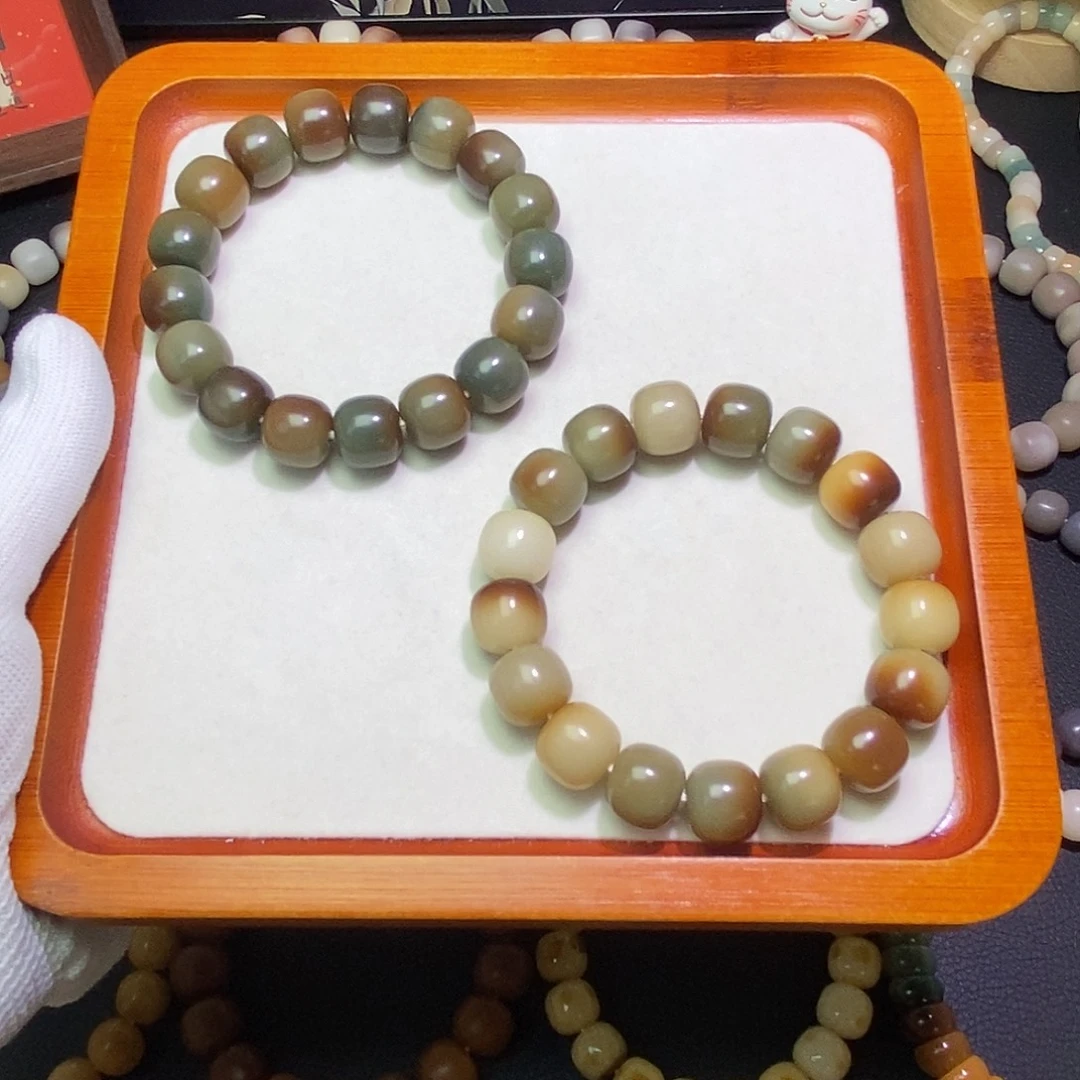 吊坠菩提根/象牙果卡14油膏料微瑕一物一拍0566