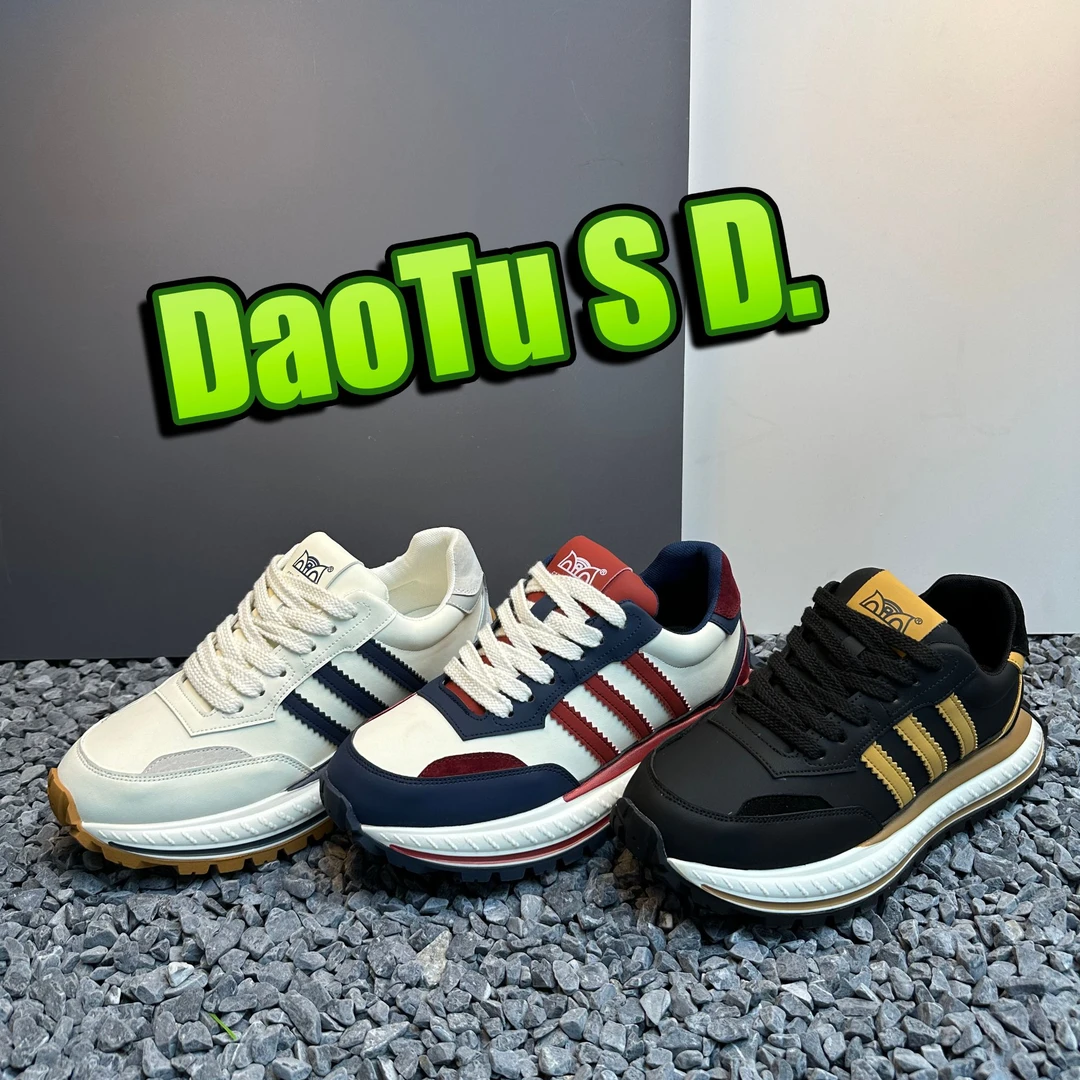 2025初春新款时尚潮流配色百搭个性舒适户外运动阿甘男鞋系带板鞋