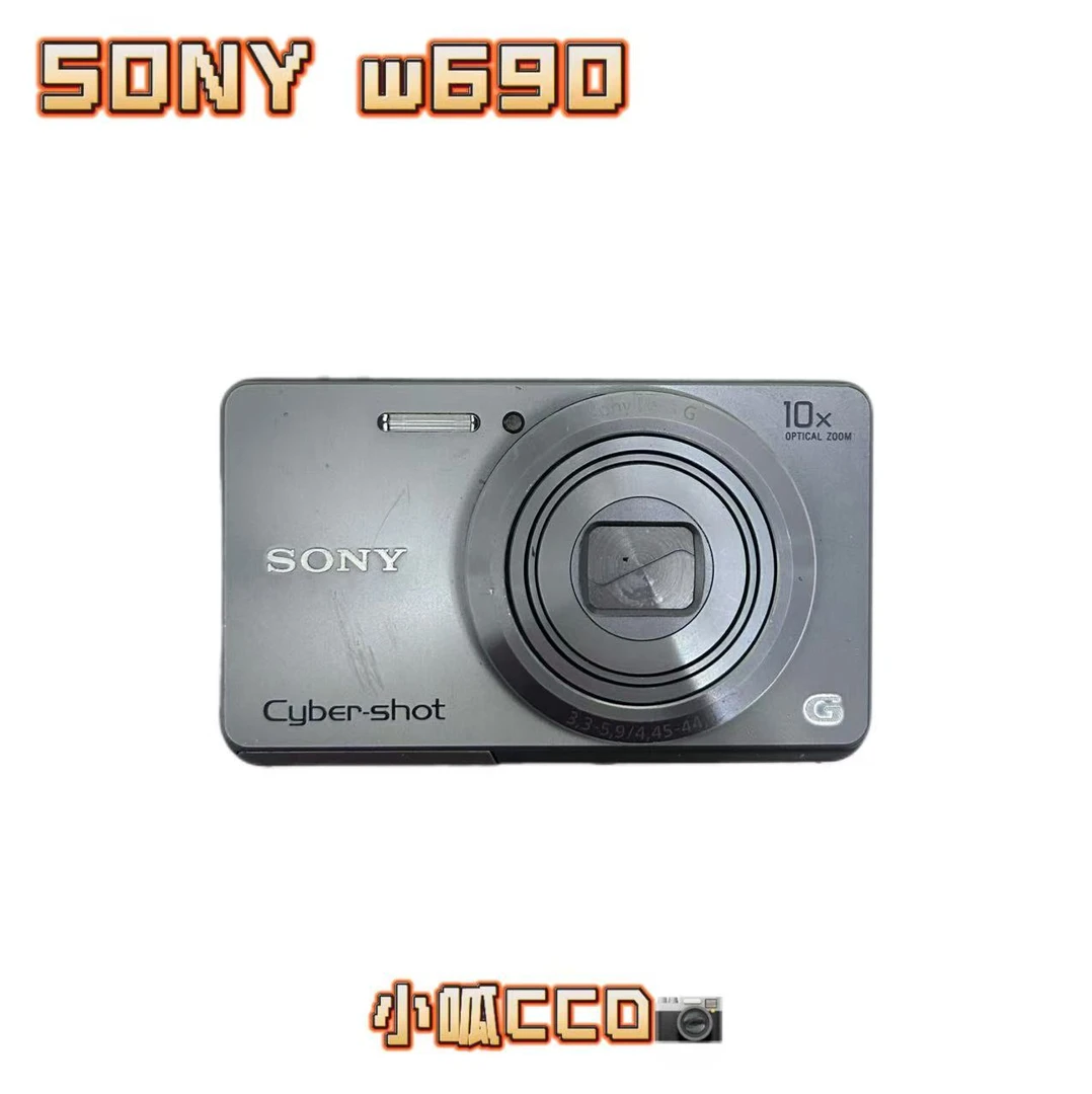 9新 Sony/索尼 w690 1600万像素 10倍变焦 小长焦ccd