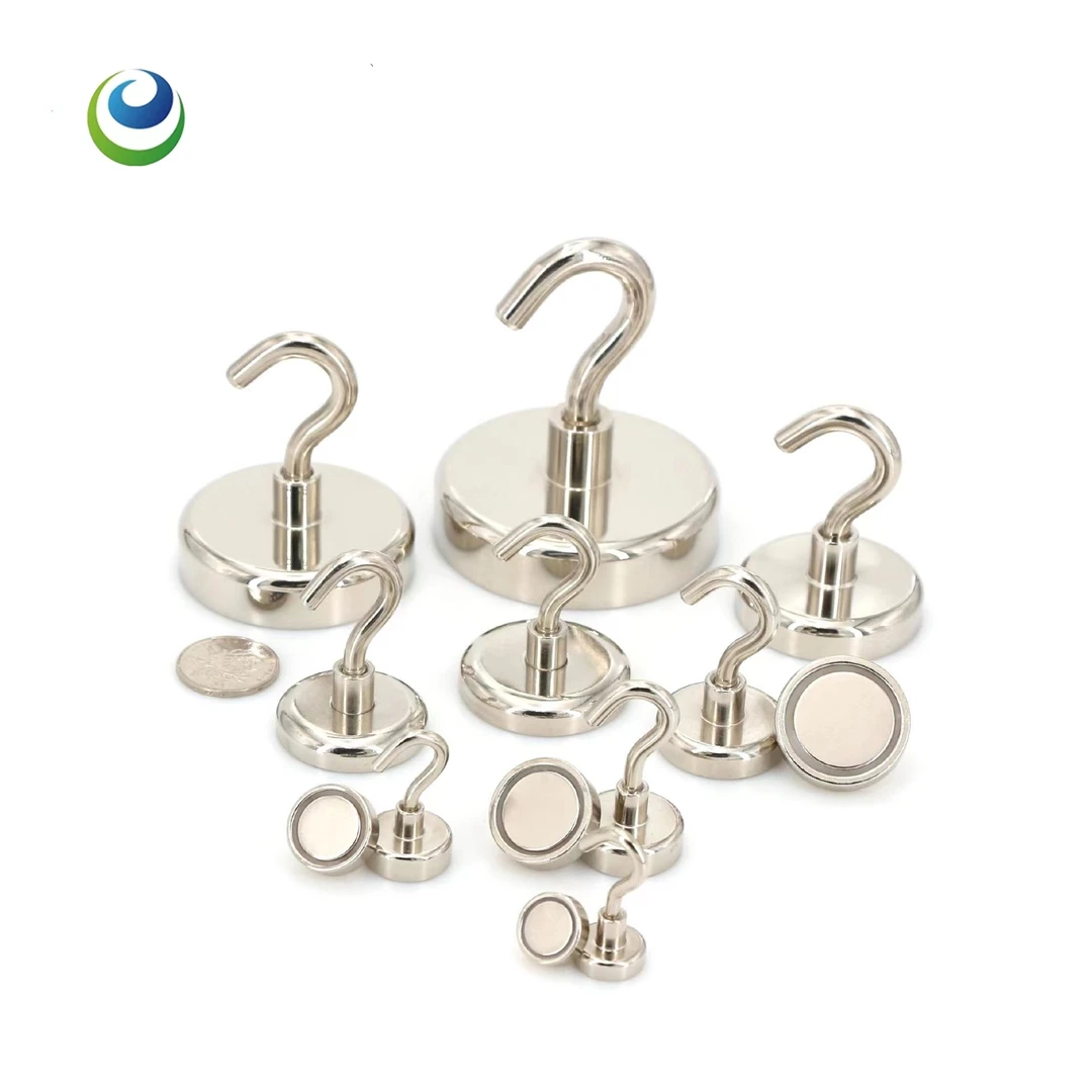 挂钩磁吸加强力粘钩可拆装圆形磁吸配件吸盘置物架1个衣柜挂钩子