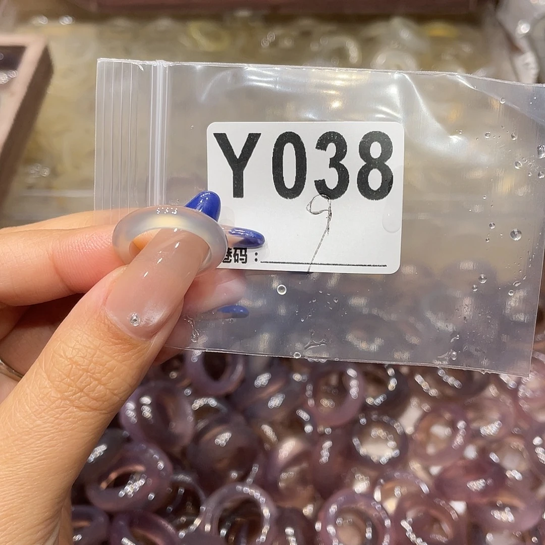 玛瑙/玉髓未镶嵌戒指038