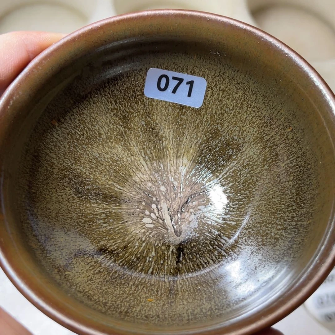 茶盏原矿原釉柴烧建盏