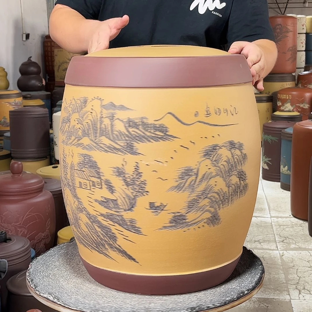 紫砂茶叶罐茶叶罐