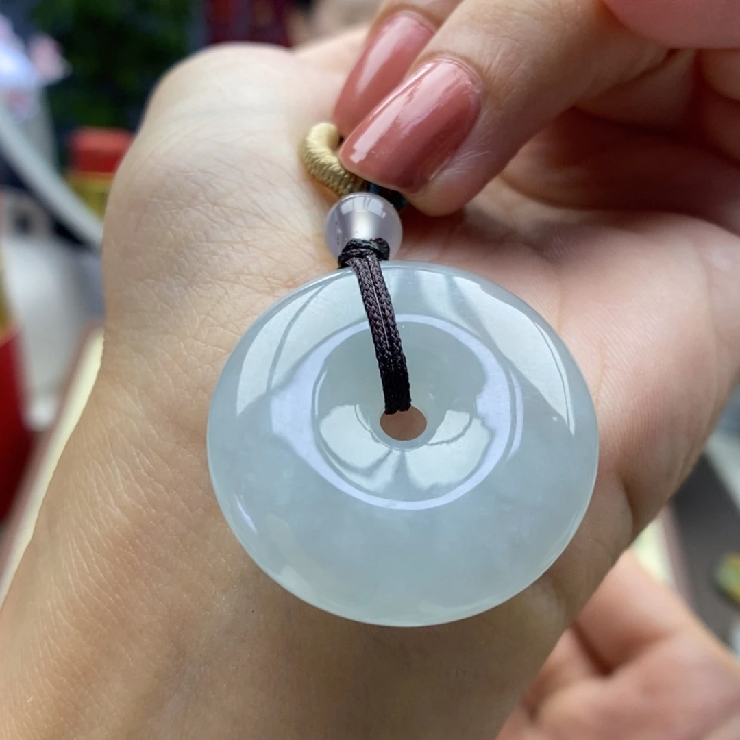 翡翠未镶嵌颈饰吊坠17