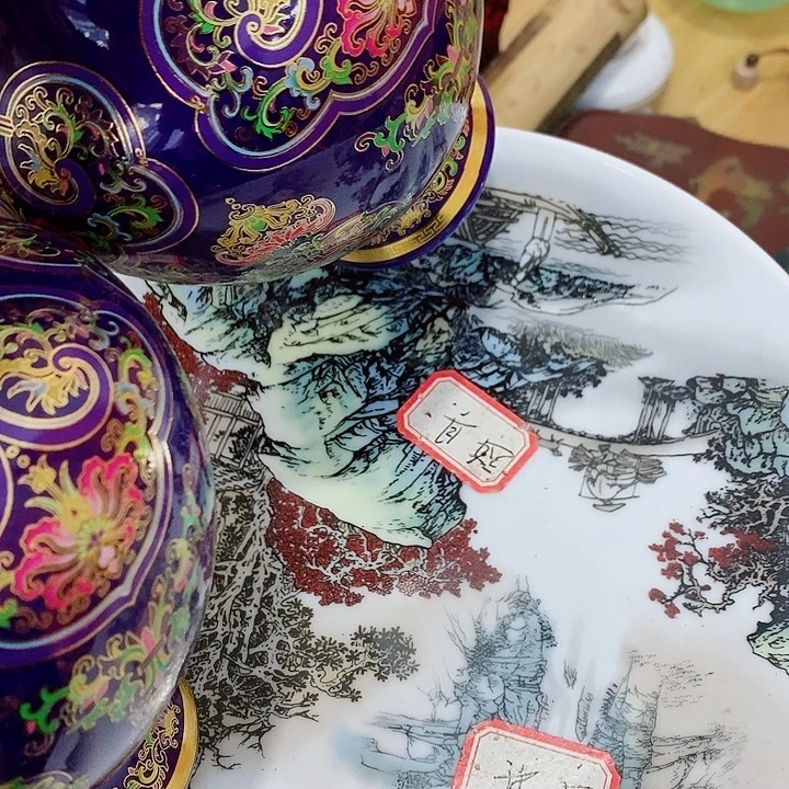 瓷片工艺品瓷片瓷片