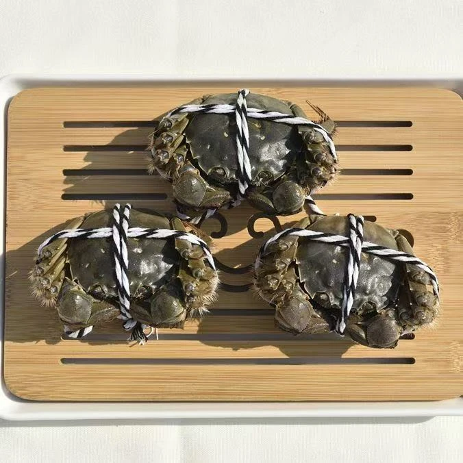【活蟹现发】陕西次日达 江苏大闸蟹母蟹6只装3两母蟹挑膏