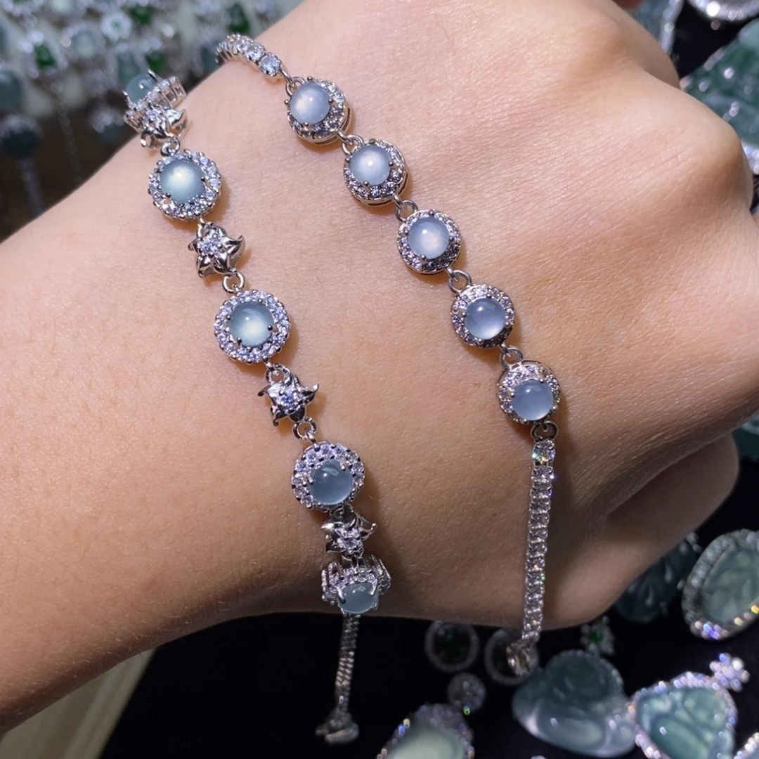 翡翠未镶嵌颈饰天然