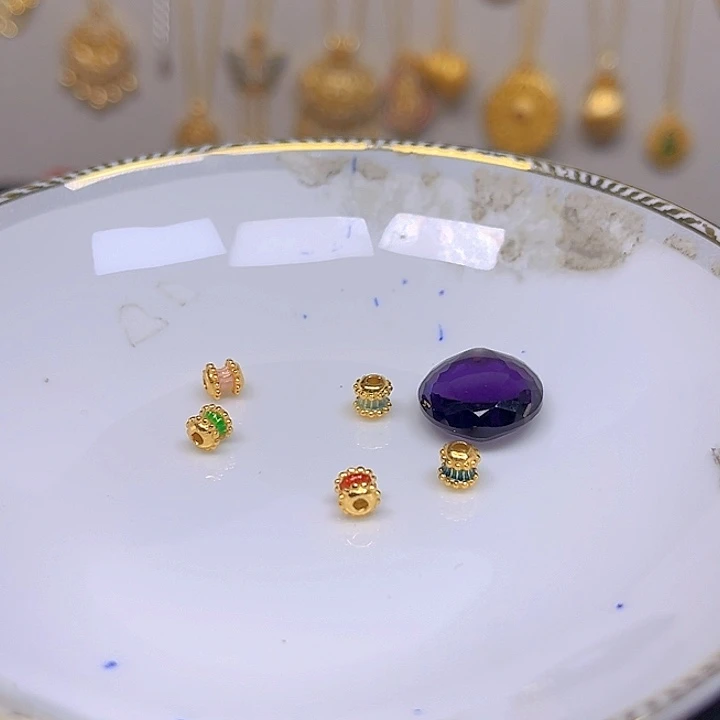 紫晶颈饰银S925镶嵌紫晶925镶嵌155