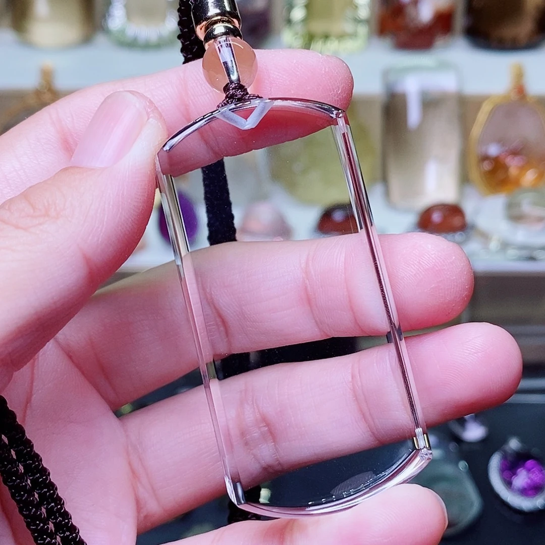 未镶嵌吊坠(赠链)水晶