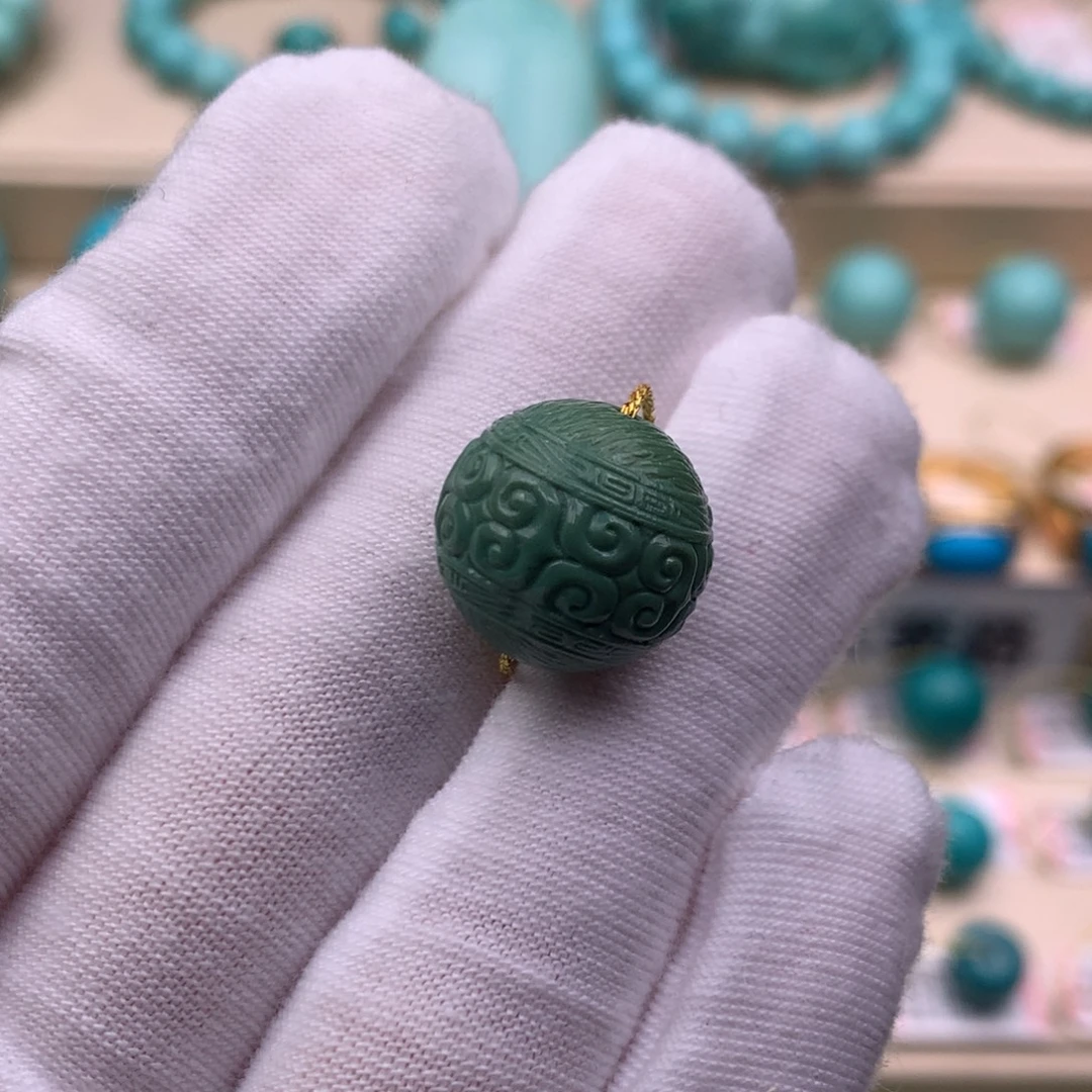 绿松石未镶嵌珠宝奇石14.7