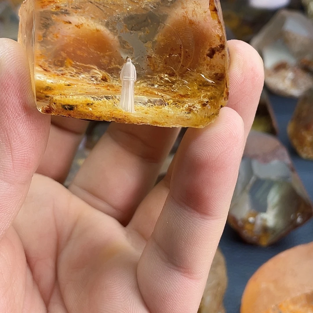 水晶未镶嵌珠宝半成品