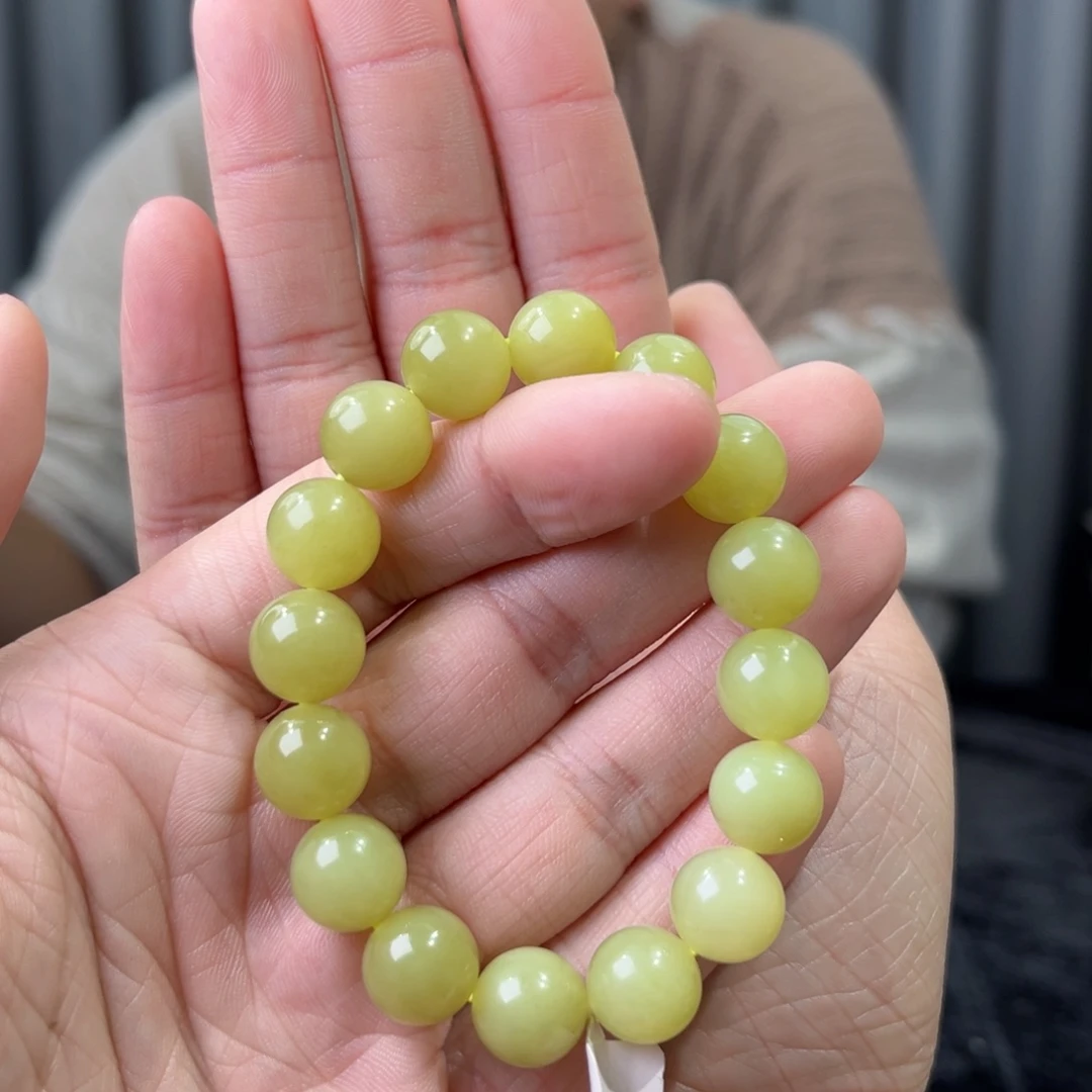 和田玉未镶嵌手串天然和田玉卡12