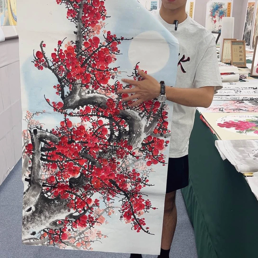 国画宣纸国画纯手绘作品