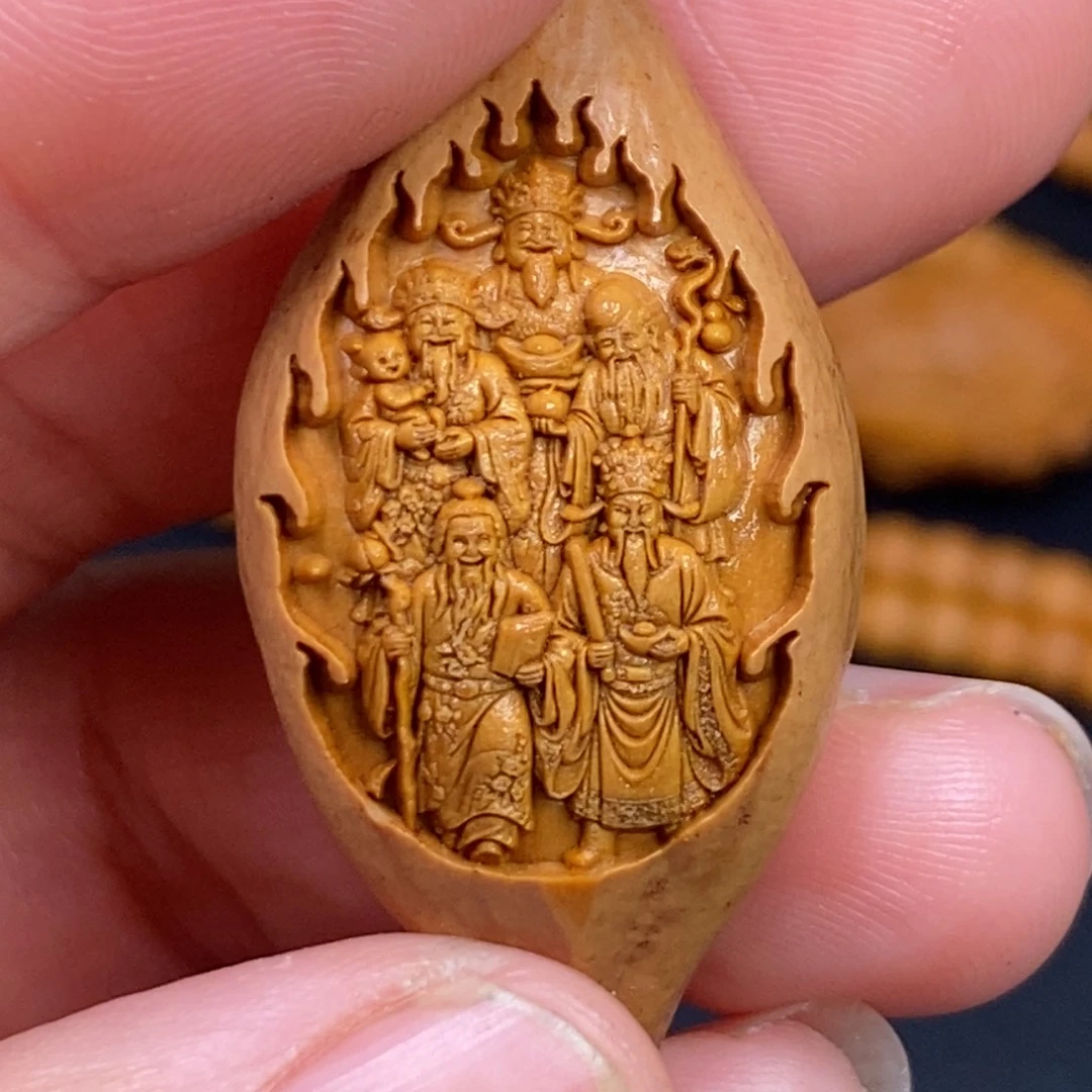 猴头核桃吊坠橄榄猴头