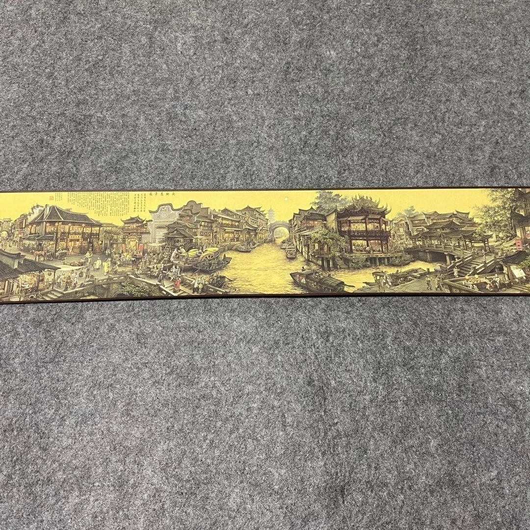 【现代高清微喷装饰画】南乡旧梦图（宽140，高20）