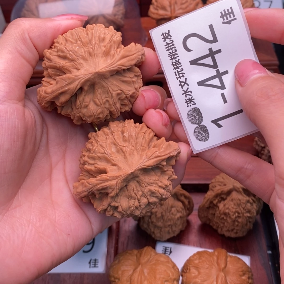 把件文玩核桃54官帽
