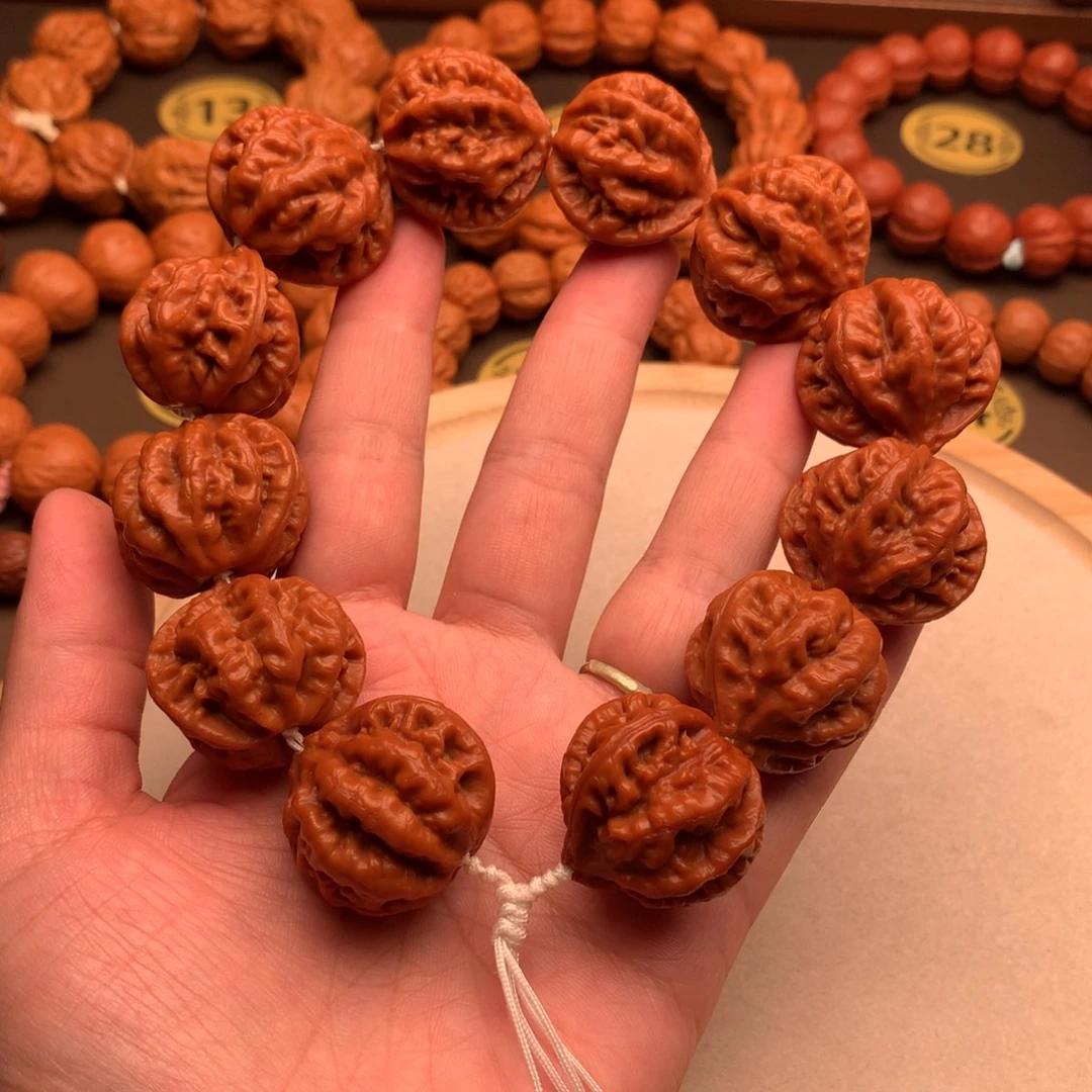 皮***皮手串文玩核桃31尺寸