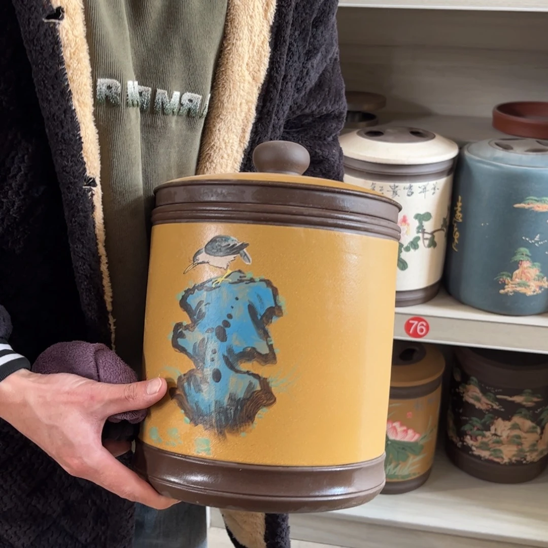 紫砂茶叶罐8 饼茶叶罐