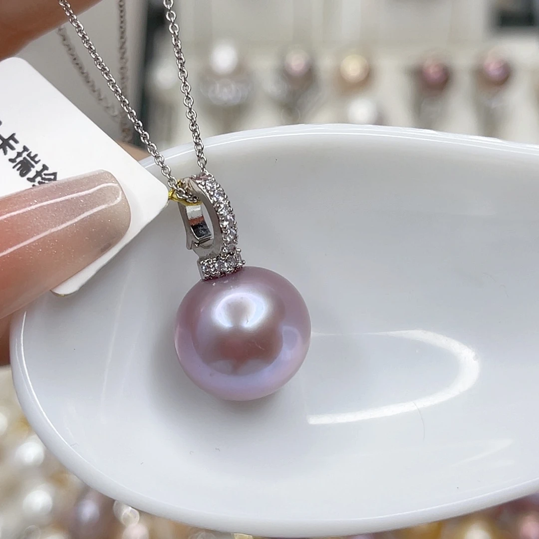 淡水珍珠合金吊坠(赠链)