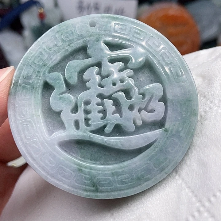 未镶嵌挂件翡翠翡翠