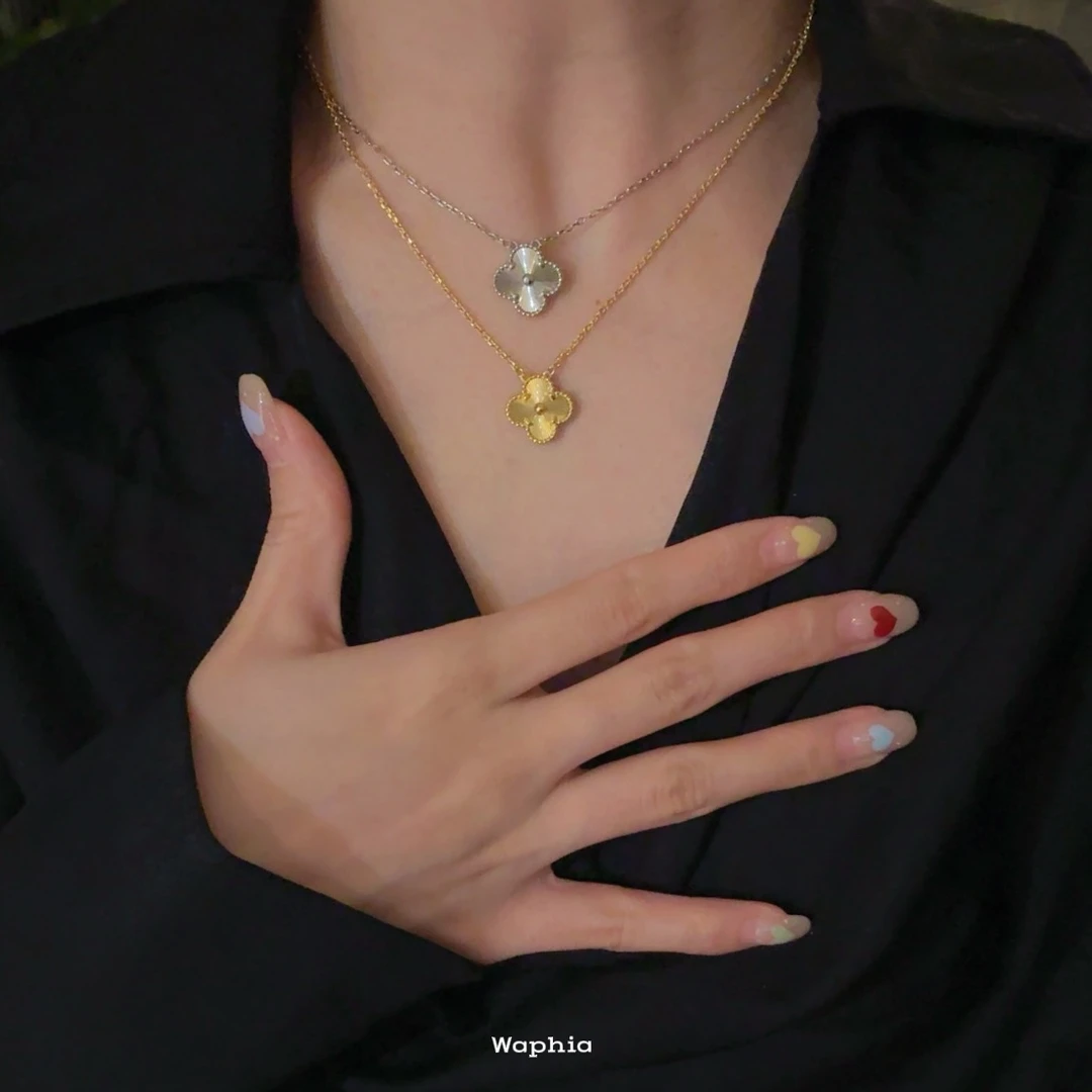 合金项链 Waphia经典时尚百搭轻奢【镭射项链】  VC018