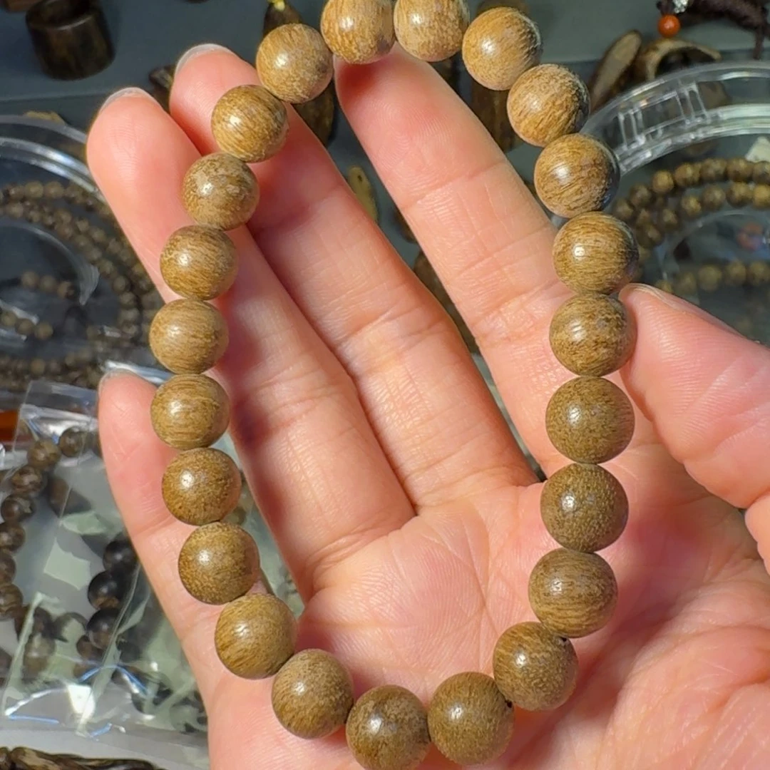 沉香碎屑沉香B****e达拉干9mm 倒架老料 香韵稳定