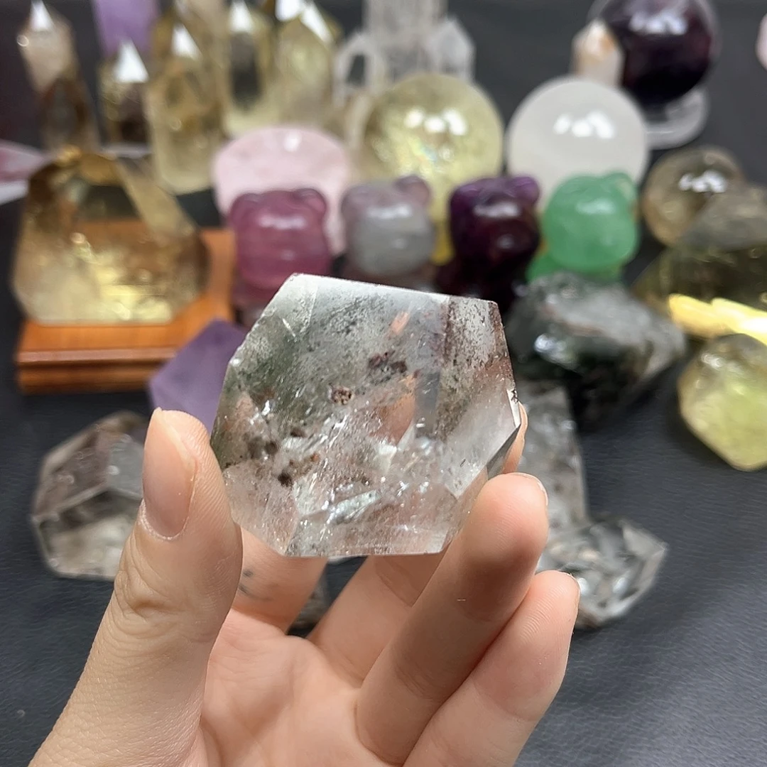 珠宝半成品紫晶未镶嵌199水晶石
