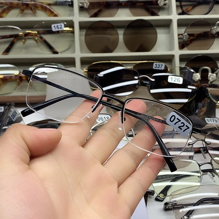 全框款方圆款水晶石头镜