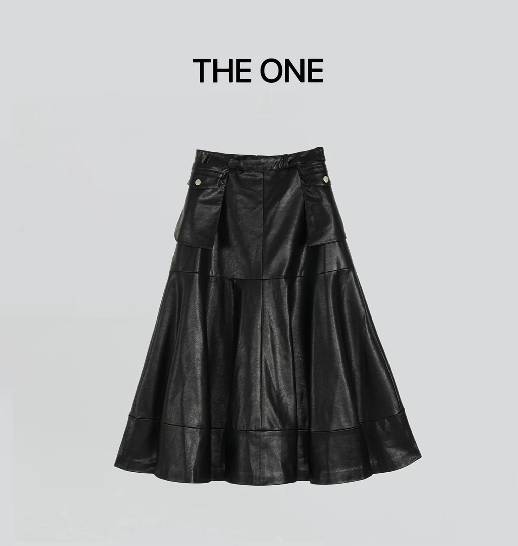 The One【秀场裙】2025秋 立体剪裁拼接 半身裙N53S0100