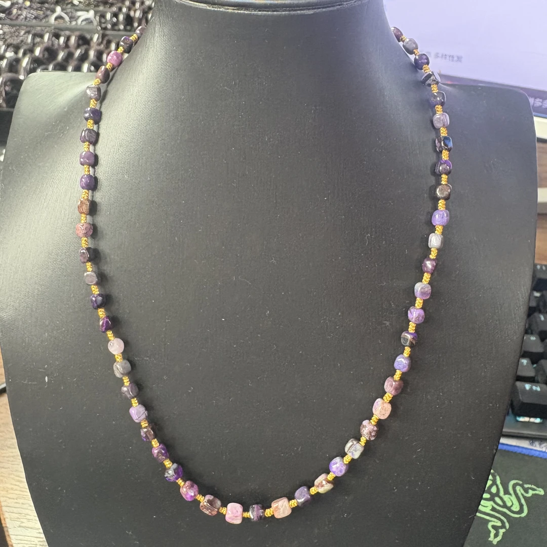 老四二店优选  舒方糖编织项链 多样性发其一