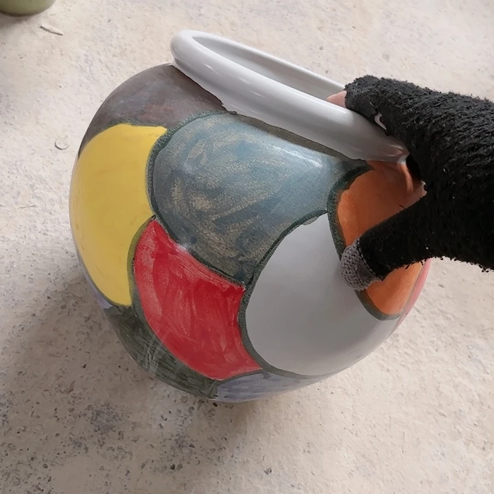 瓶口16高21 景德镇陶瓷学院