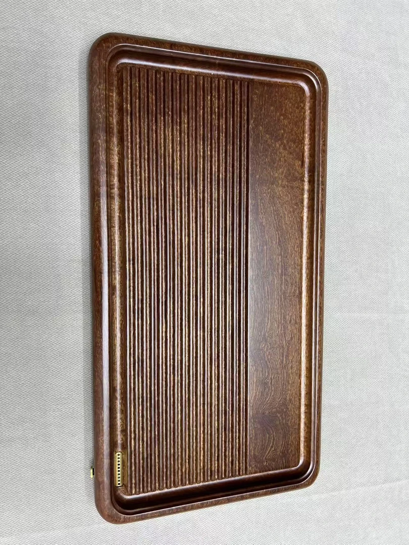 60*32*4 浅黑胡桃景州实木 新中式实木茶盘