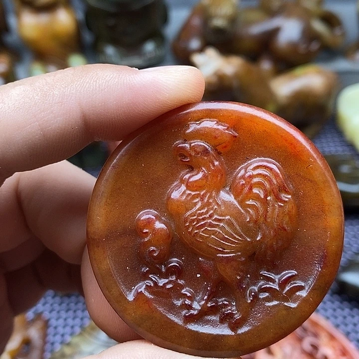 未镶嵌蛇纹石玉颈饰