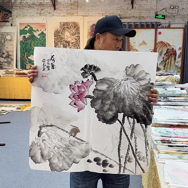 国画手绘国画真好看