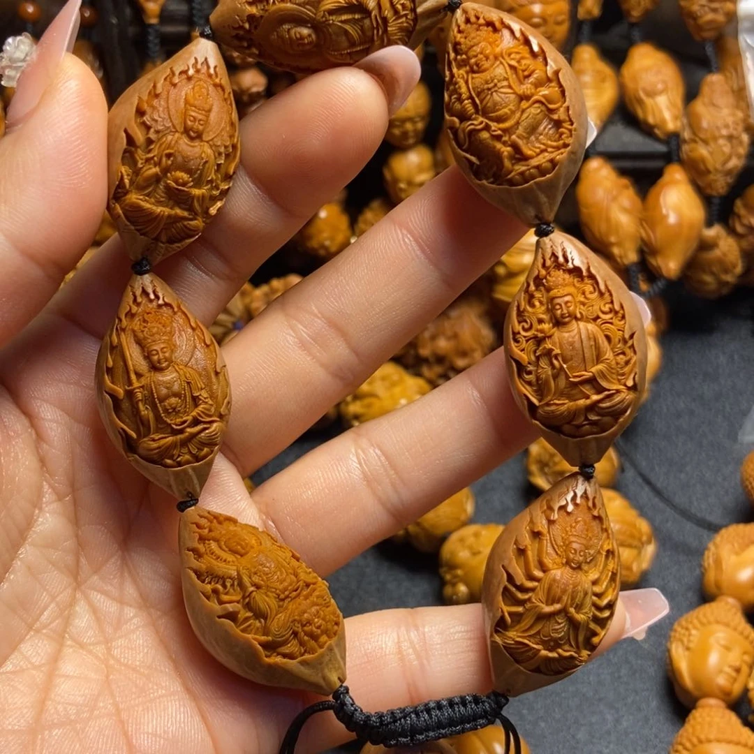 【闪购商品】手串/手链橄榄核八大菩萨