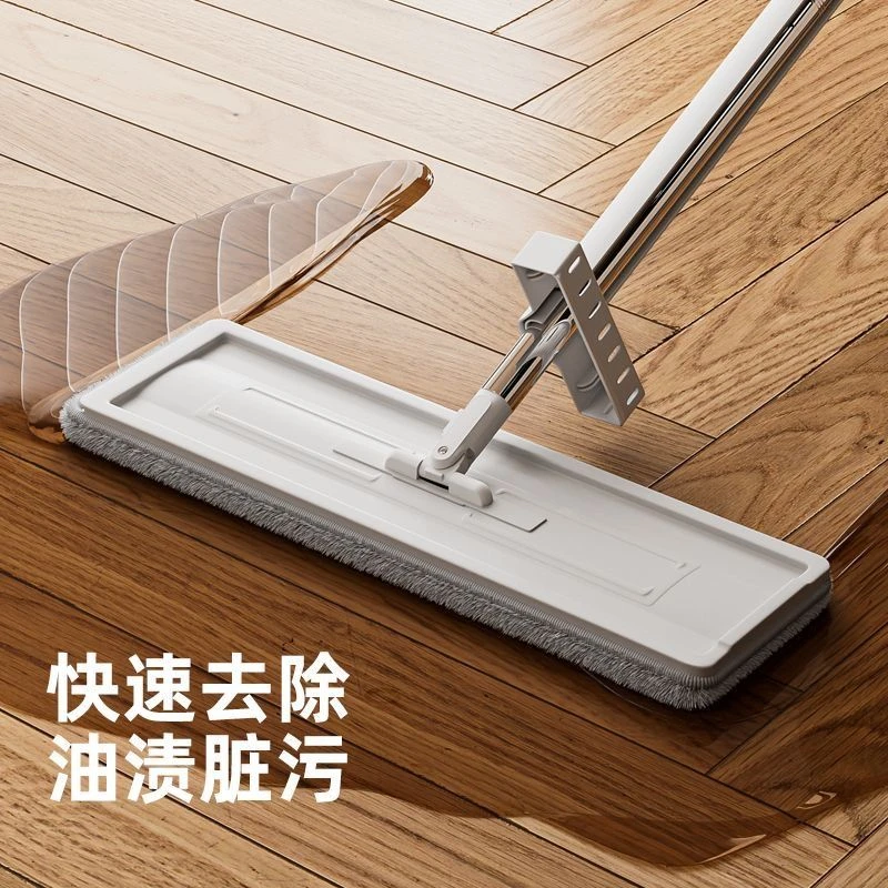拖把家用2025新款干湿一拖净拖地免手洗平板墩布吸水懒人拖地神器