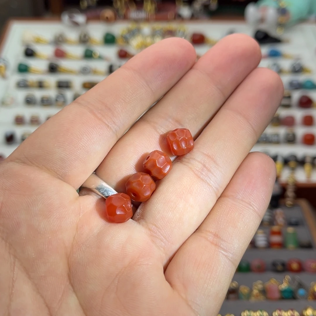 玛瑙/玉髓未镶嵌单珠8✖️7