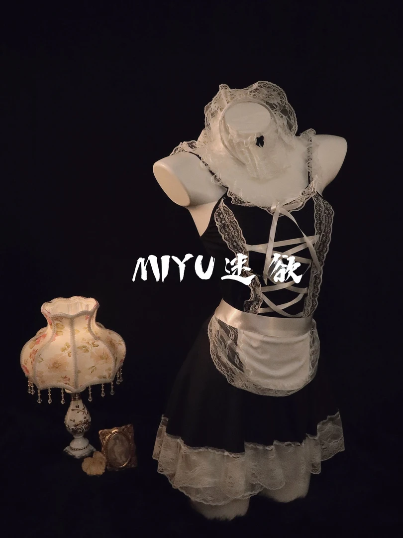 【迷欲】可爱蕾丝性感纯欲风软妹睡衣睡裙