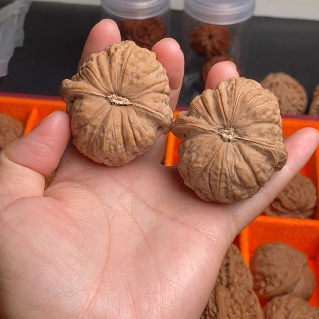 把件文玩核桃45南瓜墩