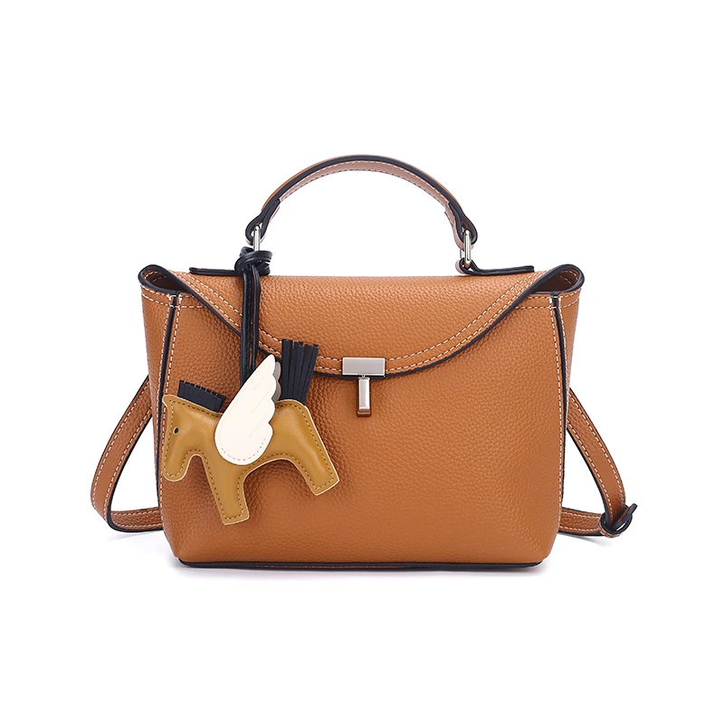 ROGANI小方包复古女士贝壳包单肩复古法式斜挎包6660