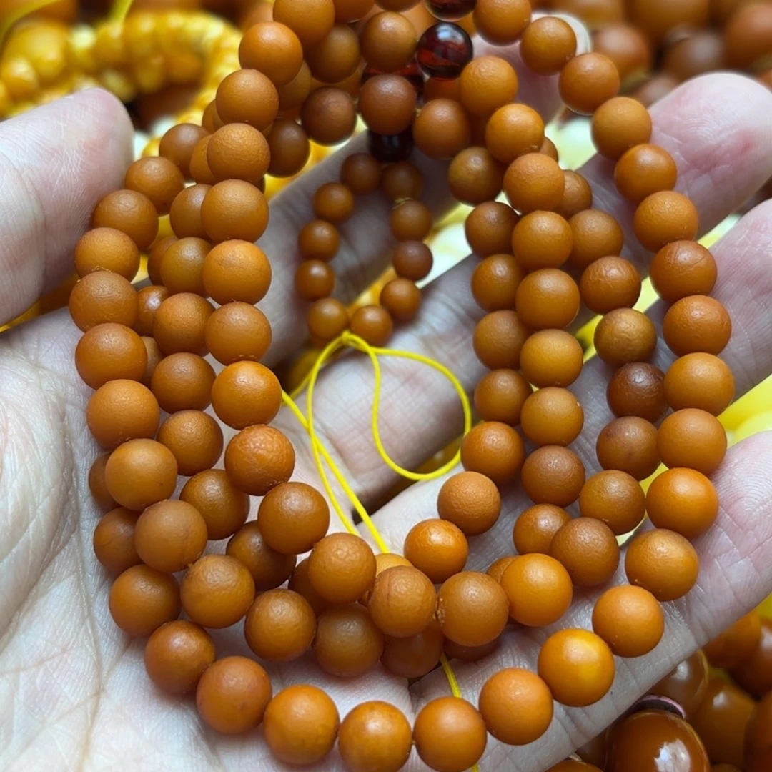 琥珀手链未镶嵌蜜蜡