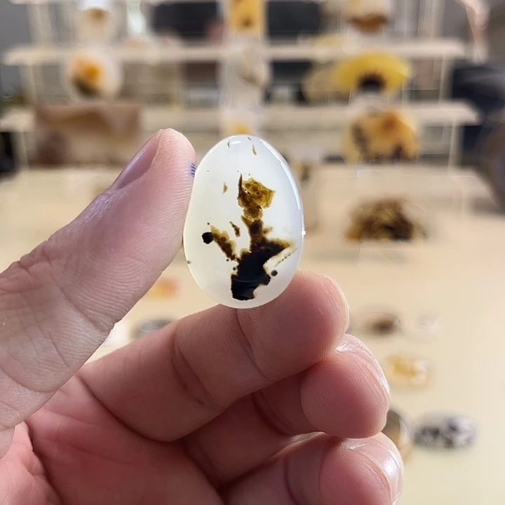 玛瑙/玉髓吊坠(不含链)未镶嵌