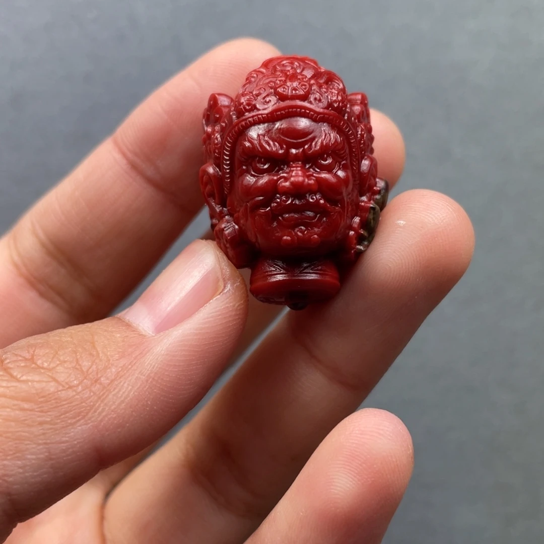 南红玛瑙未镶嵌配饰黄财神