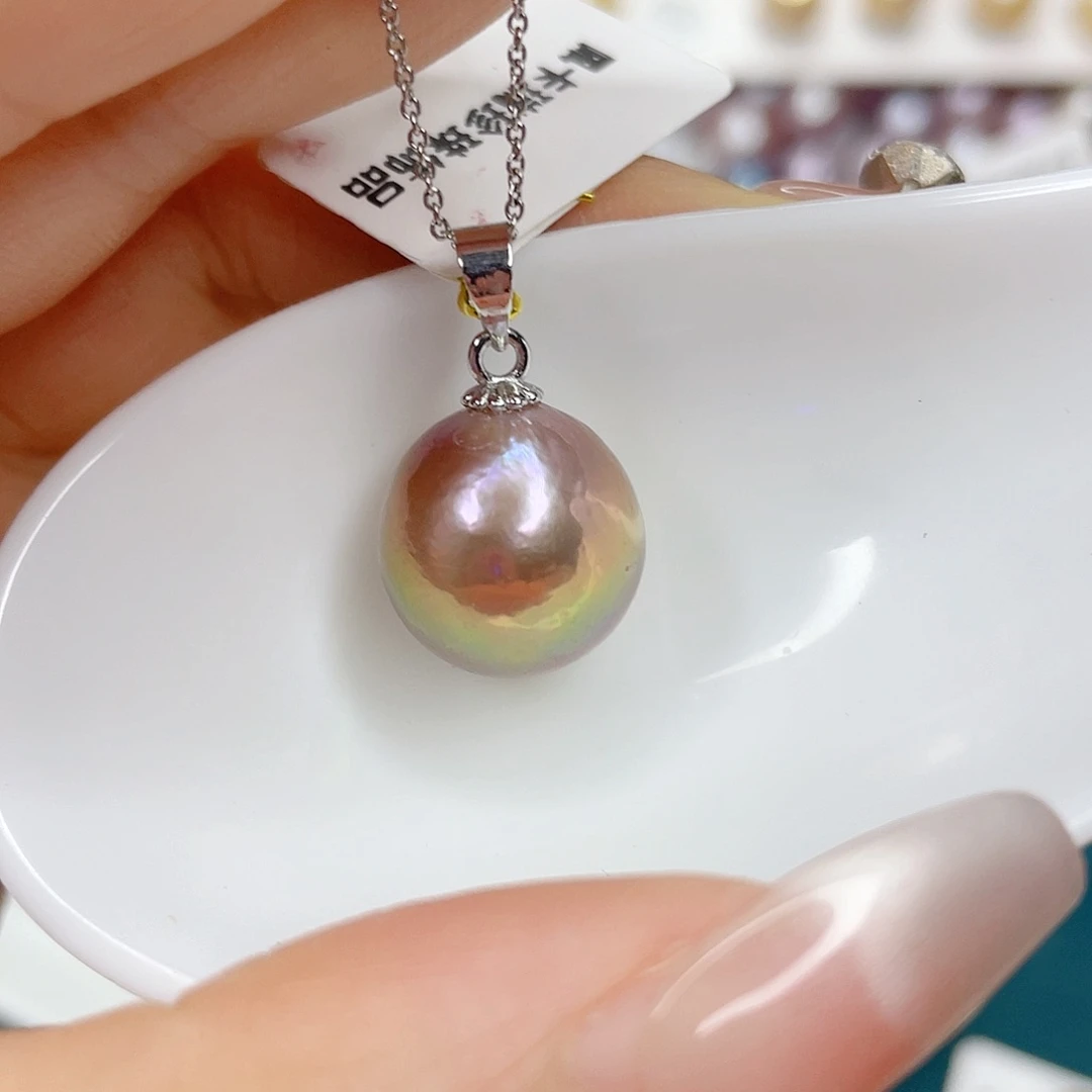 淡水珍珠合金吊坠(赠链)