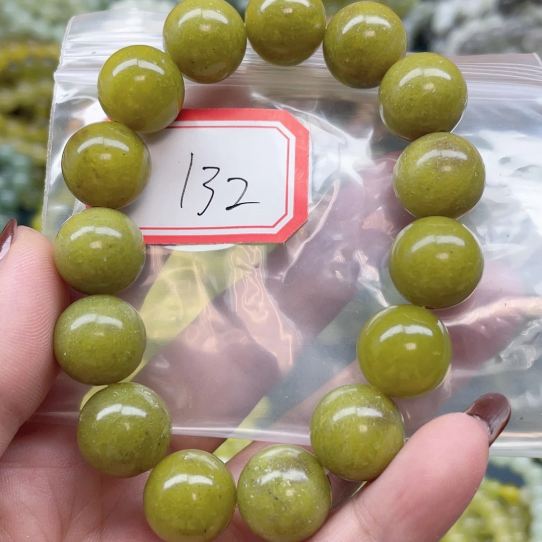 未镶嵌蛇纹石玉手串