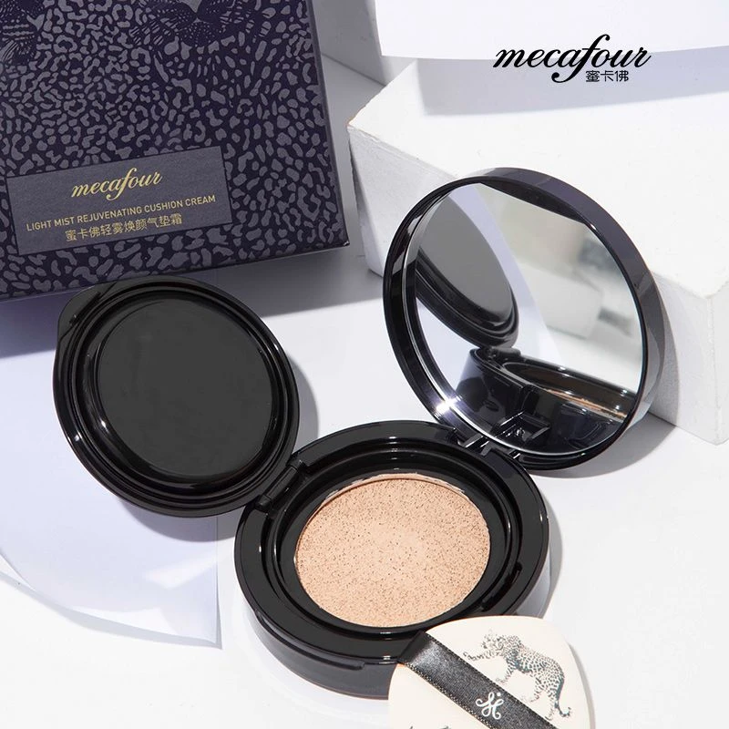 mecafour蜜卡佛轻雾焕颜气垫霜粉底液遮瑕持久不脱妆网红气垫BB霜