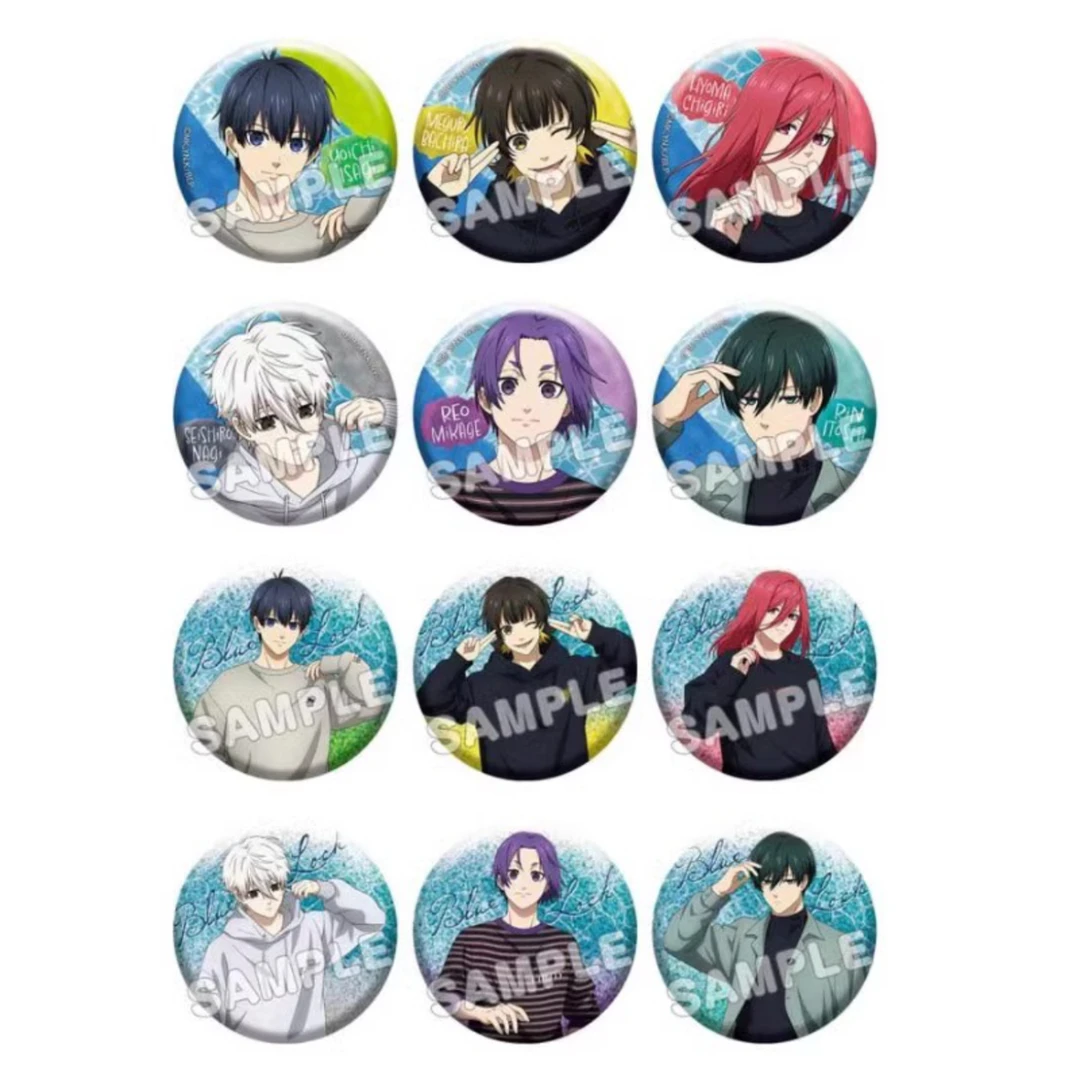 【日谷】蓝色监狱 水族馆系列 吧唧徽章盲盒