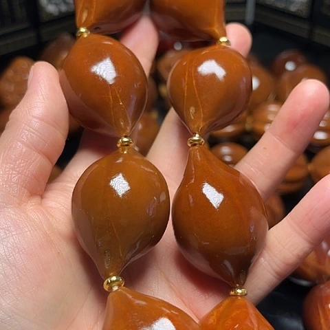 福***康手串/手链橄榄核素核