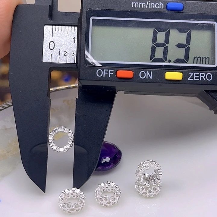 颈饰银S925镶嵌紫晶紫晶925镶嵌115